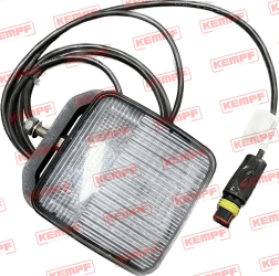 113929  Arbeitsscheinwerfer, LED, mit Schalter  2000 lm, 25 W